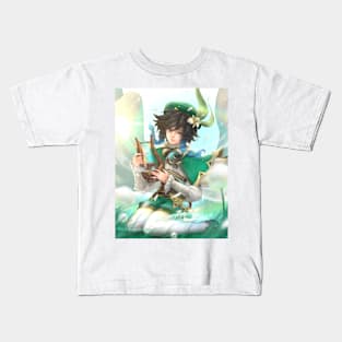 Venti the Bard Kids T-Shirt